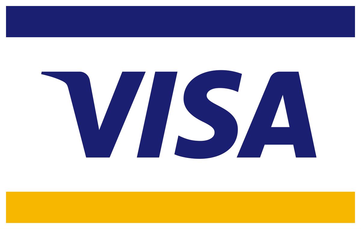 An image of the Visa logo.