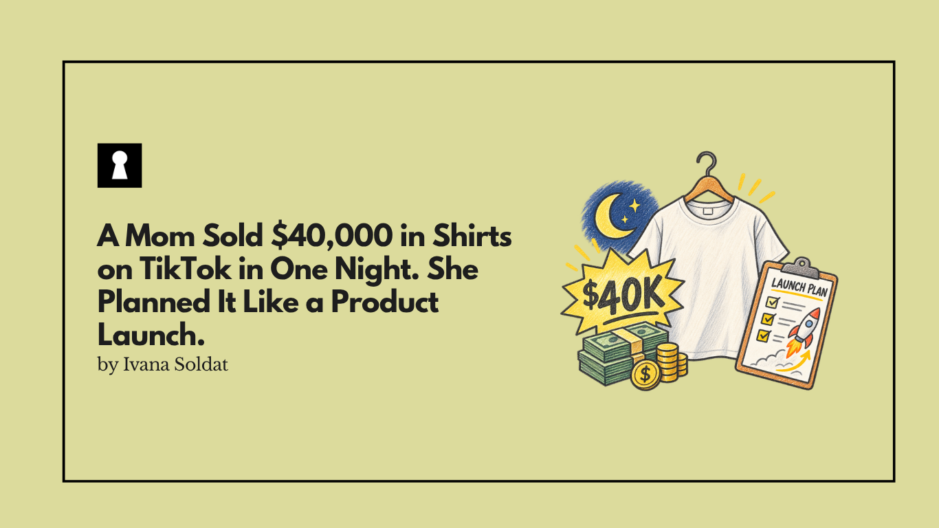 A Mom Sold $40,000 in Shirts on TikTok in One Night. She Planned It Like a Product Launch.