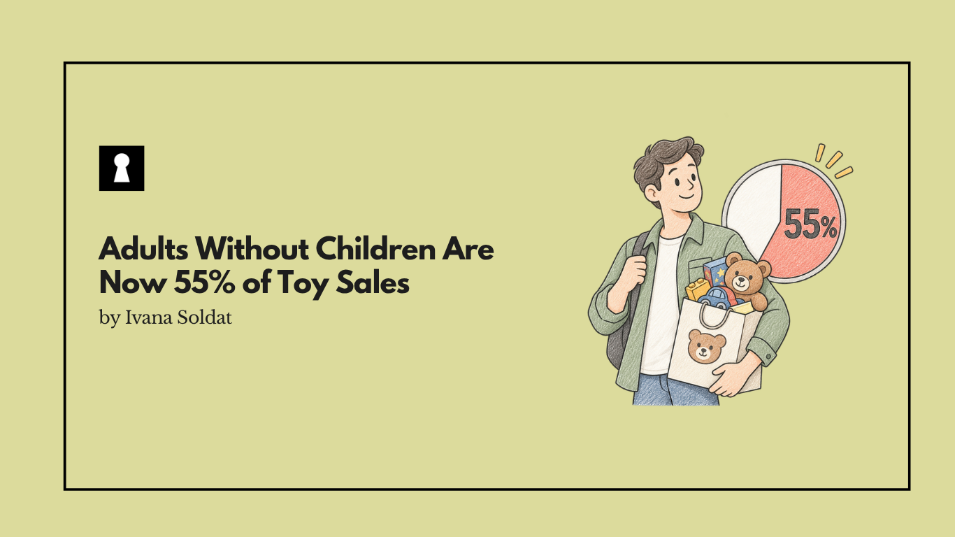 Adults Without Children Are Now 55% of Toy Sales