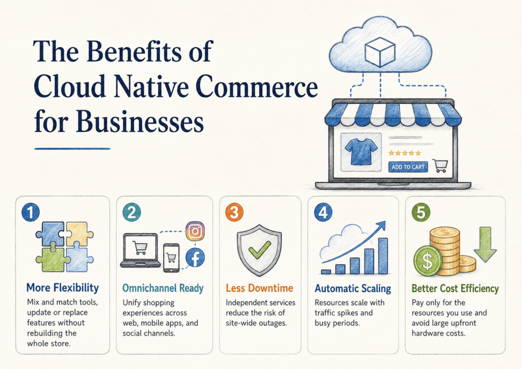 The Benefits of Cloud Native Commerce for Businesses?
