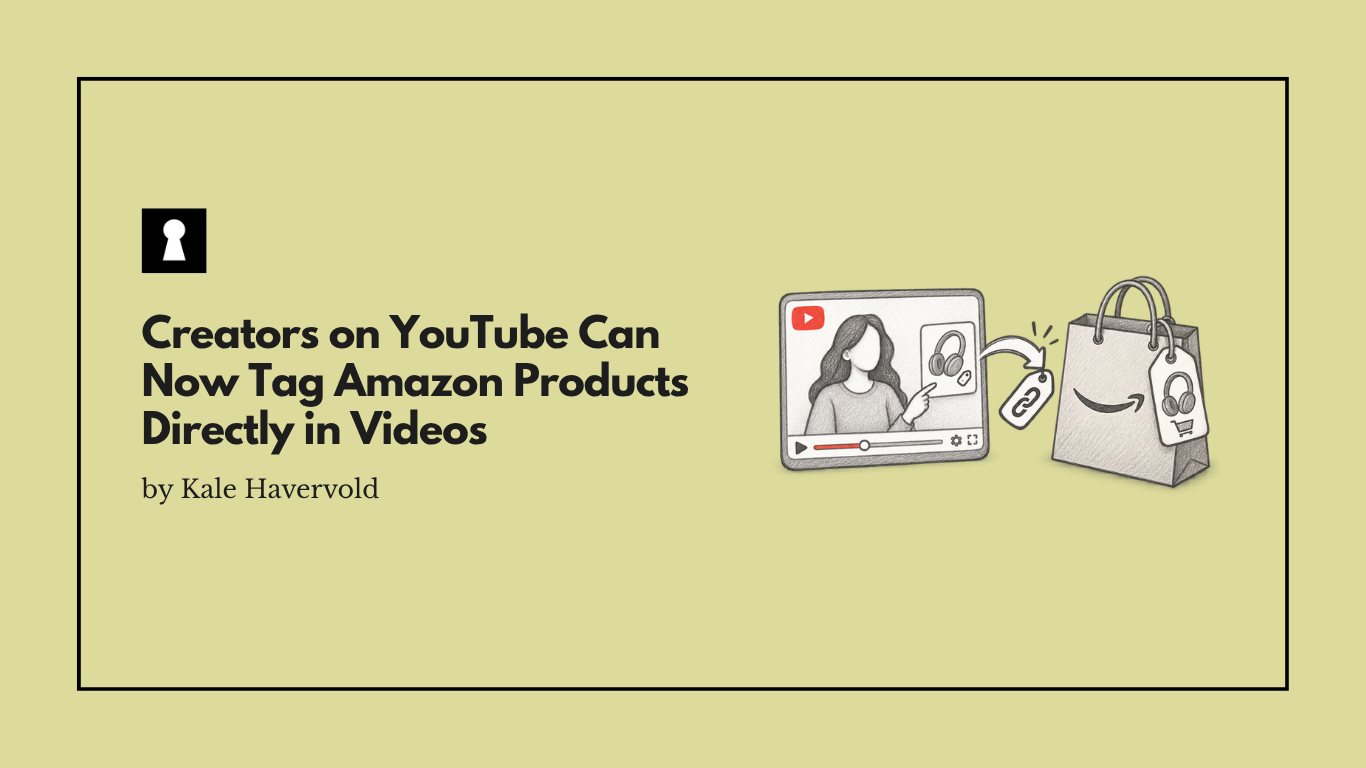 Creators on YouTube Can Now Tag Amazon Products Directly in Videos
