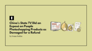China's State TV Did an Exposé on People Eating Their Durians and Then Photoshopping Them as Damaged for a Refund