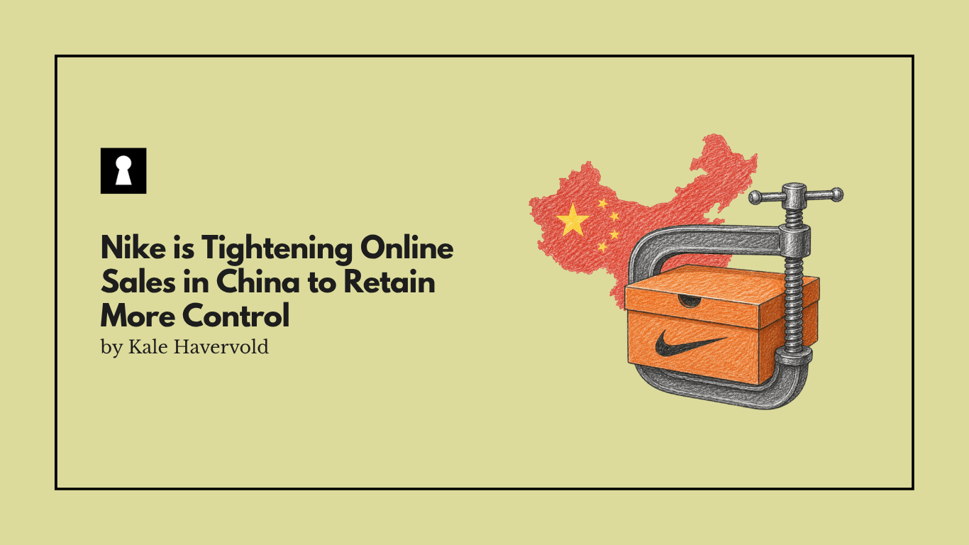 Nike is Tightening Online Sales in China to Retain More Control