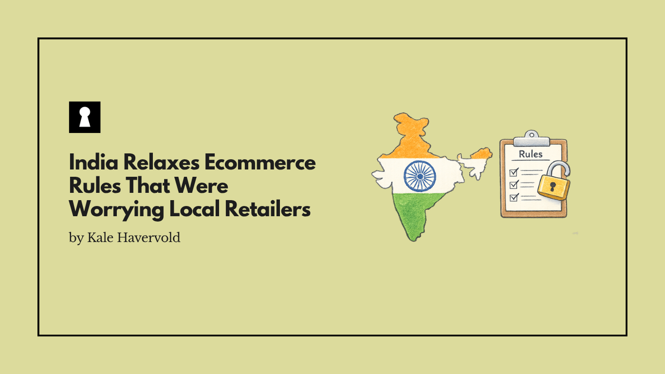 India Relaxes Ecommerce Rules That Were Worrying Local Retailers
