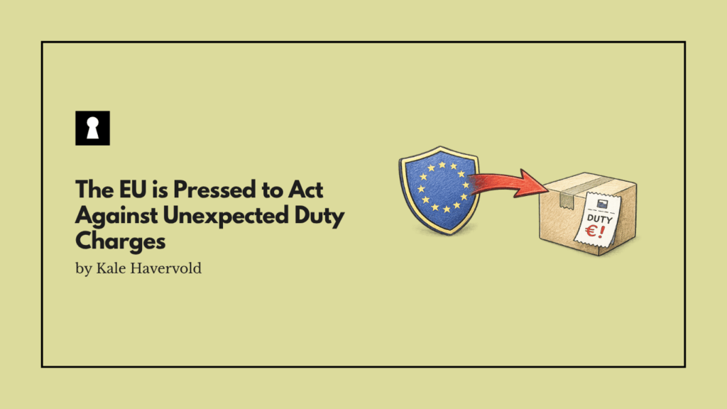 The EU is Pressed to Act Against Unexpected Duty Charges for Customers