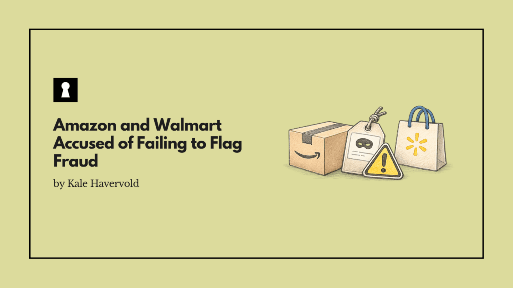 Amazon and Walmart Accused of Failing to Flag Fraud