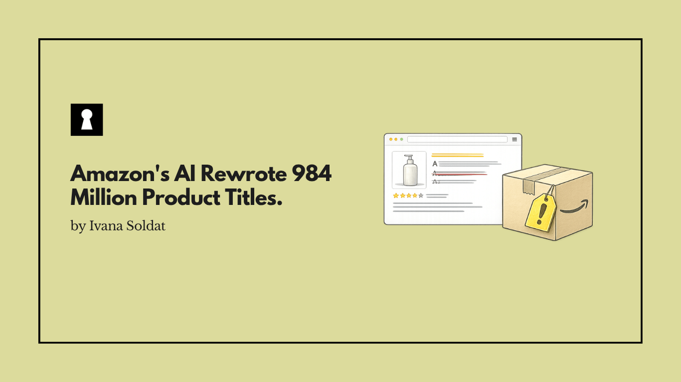 Amazon's AI Rewrote 984 Million Product Titles. Sellers Are Nervous About What It Changed.