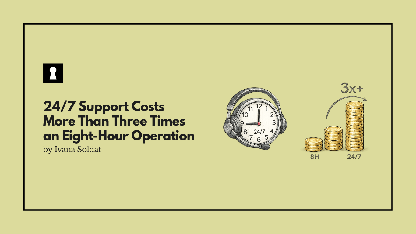 24/7 Support Costs More Than Three Times an Eight-Hour Operation