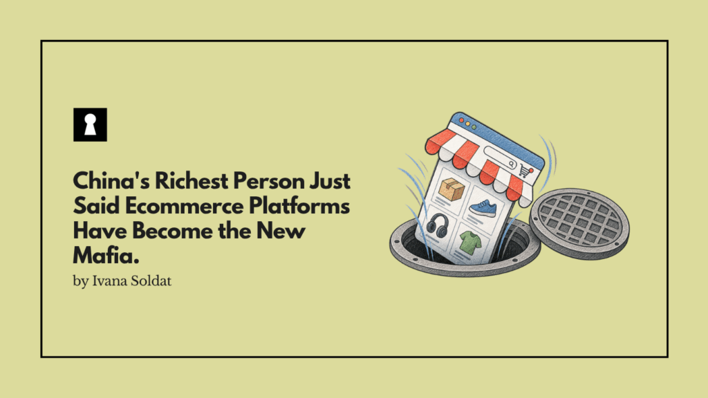 China's Richest Person Just Said Ecommerce Platforms Have Become the New Mafia.
