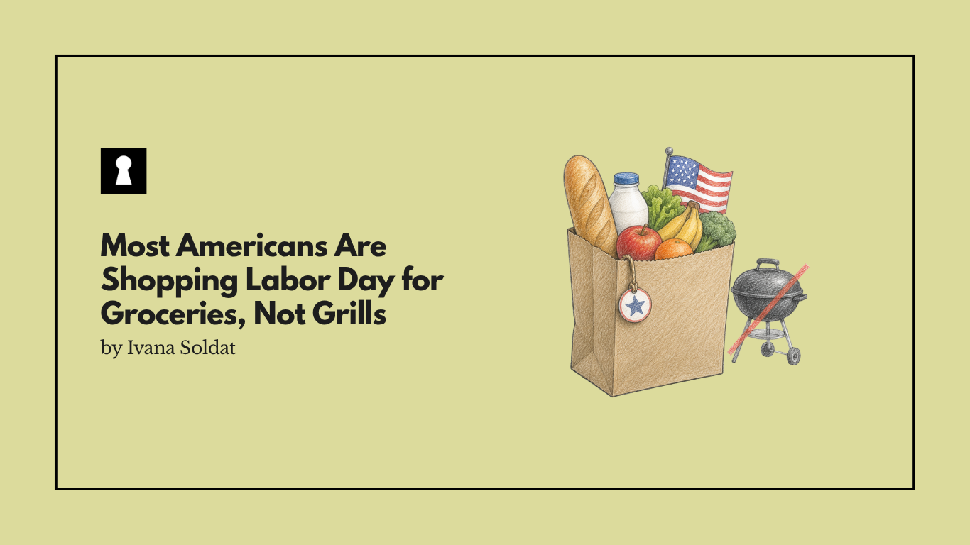 Most Americans Are Shopping Labor Day for Groceries, Not Grills
