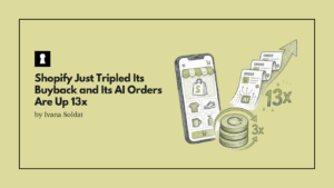 Shopify Just Tripled Its Buyback and Its AI Orders Are Up 13x
