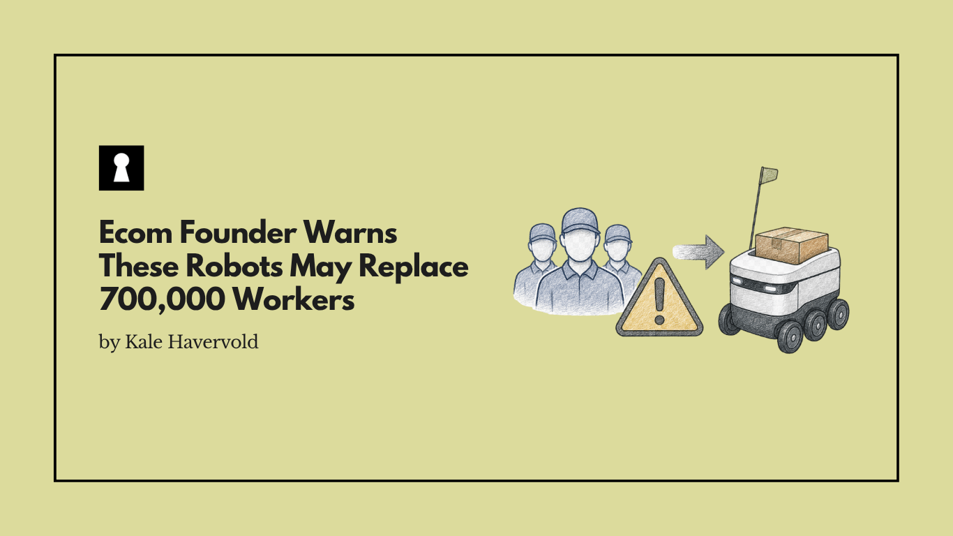 Ecom Founder Warns These Robots May Replace 700,000 Workers