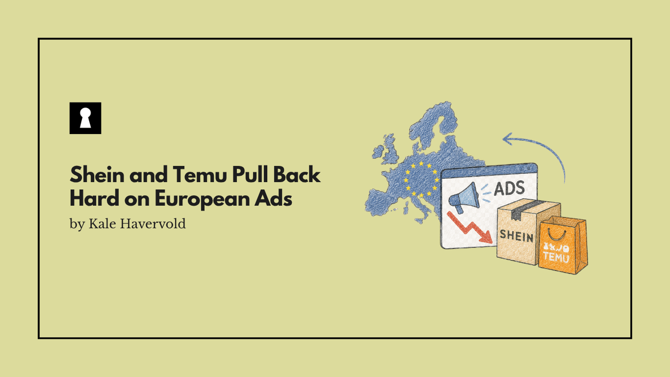 Shein and Temu Pull Back Hard on European Ads