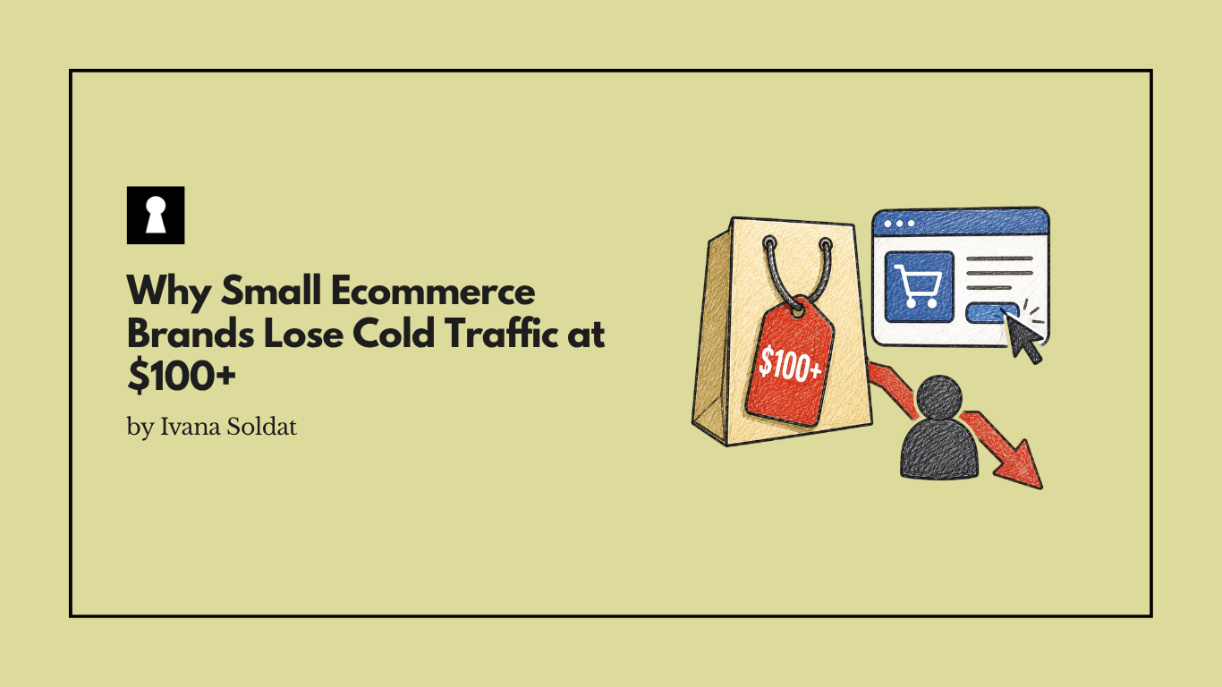 Why Small Ecommerce Brands Lose Cold Traffic at $100+