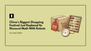 China's Biggest Shopping Festival Just Replaced Its Discount Math With Robots