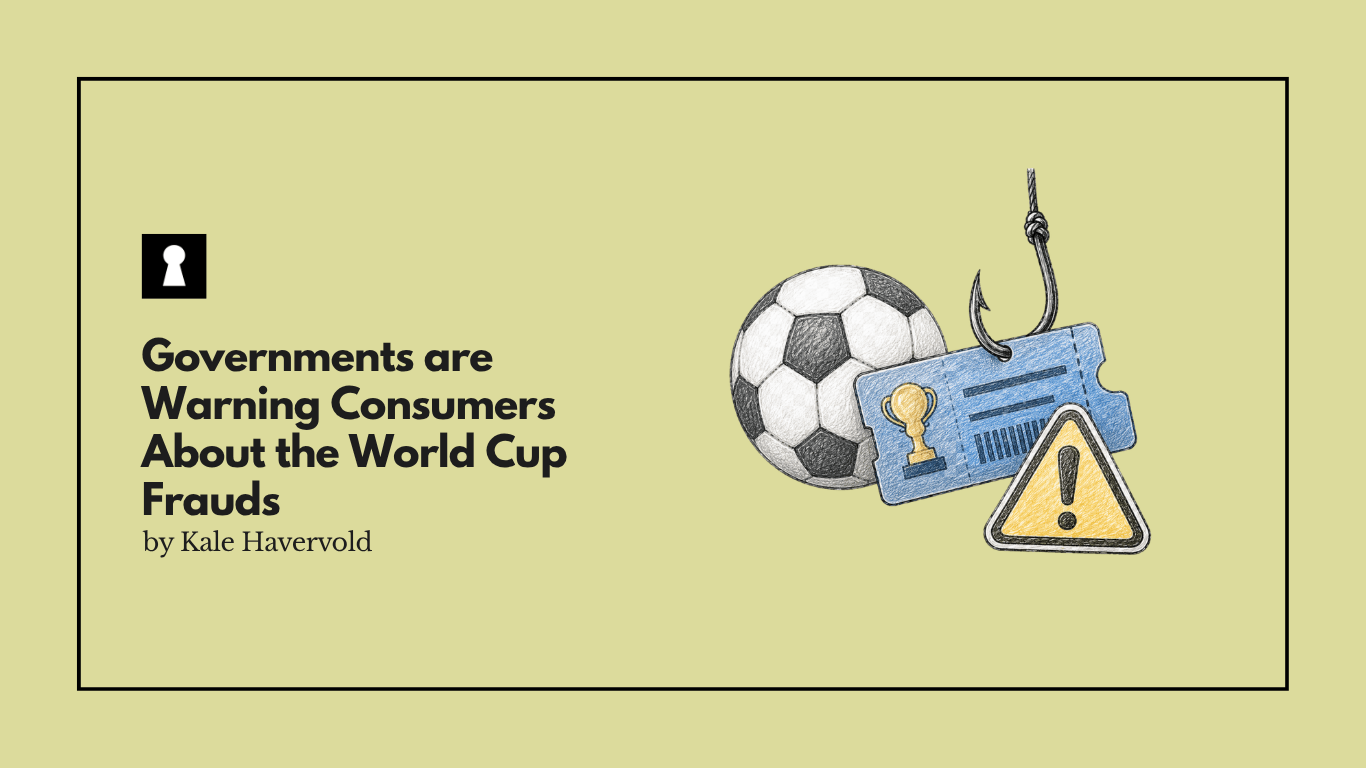 Governments are Warning Consumers About the World Cup Frauds