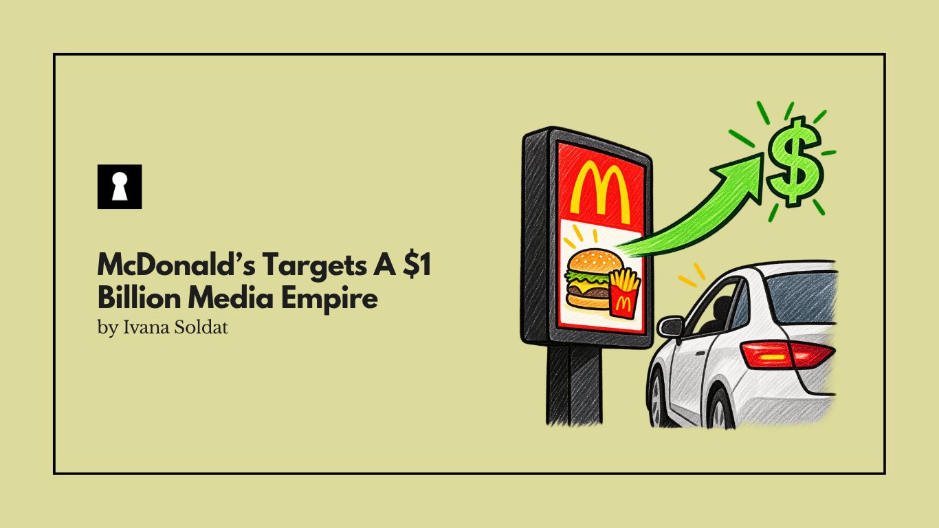 McDonald’s Targets A $1 Billion Media Empire By Monetizing Captive Drive Thru Audiences