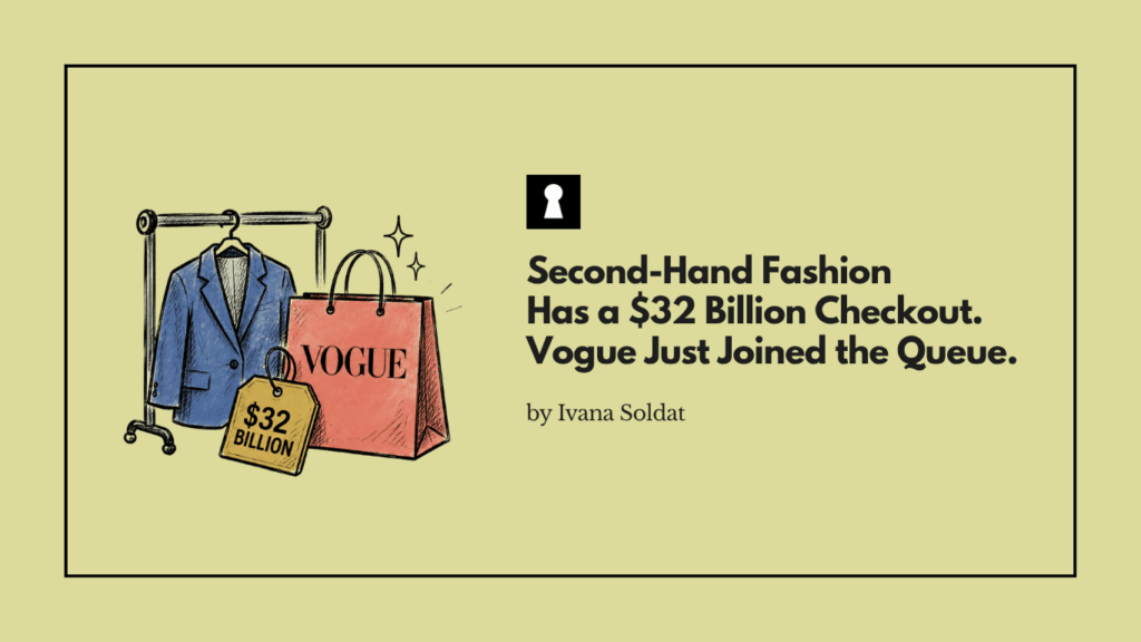 Second-Hand Fashion Has a $32 Billion Checkout. Vogue Just Joined the Queue.