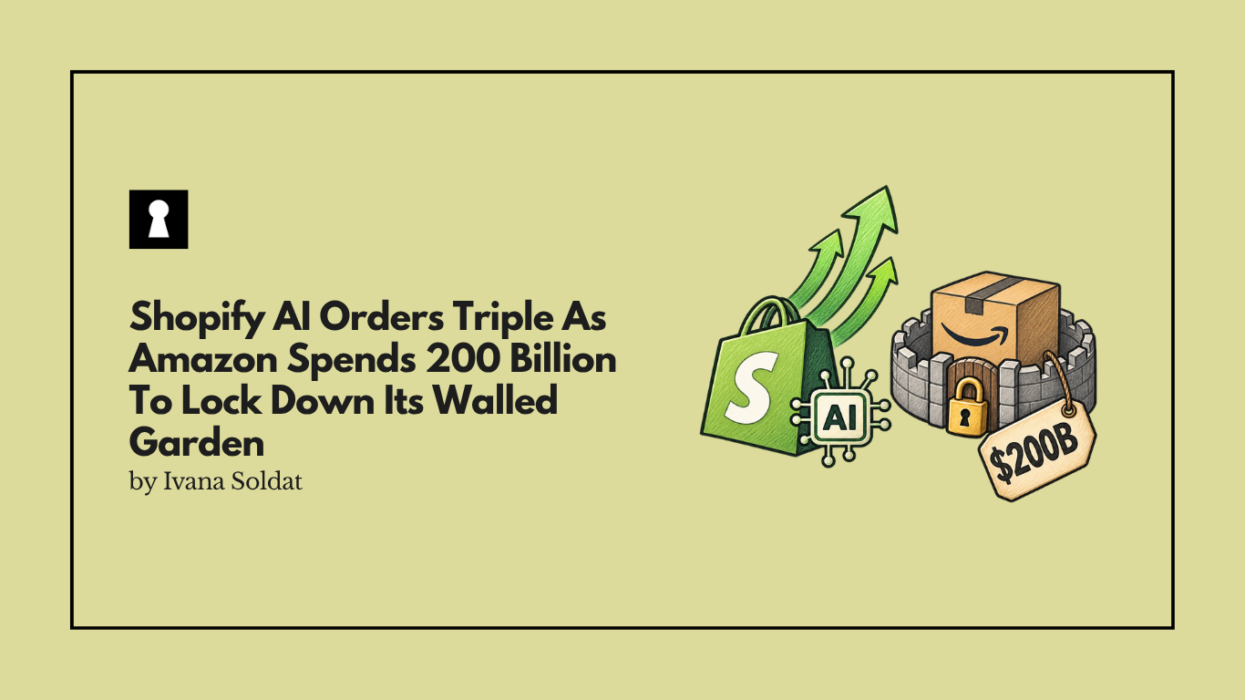 Shopify AI Orders Triple As Amazon Spends Two Hundred Billion To Lock Down Its Walled Garden