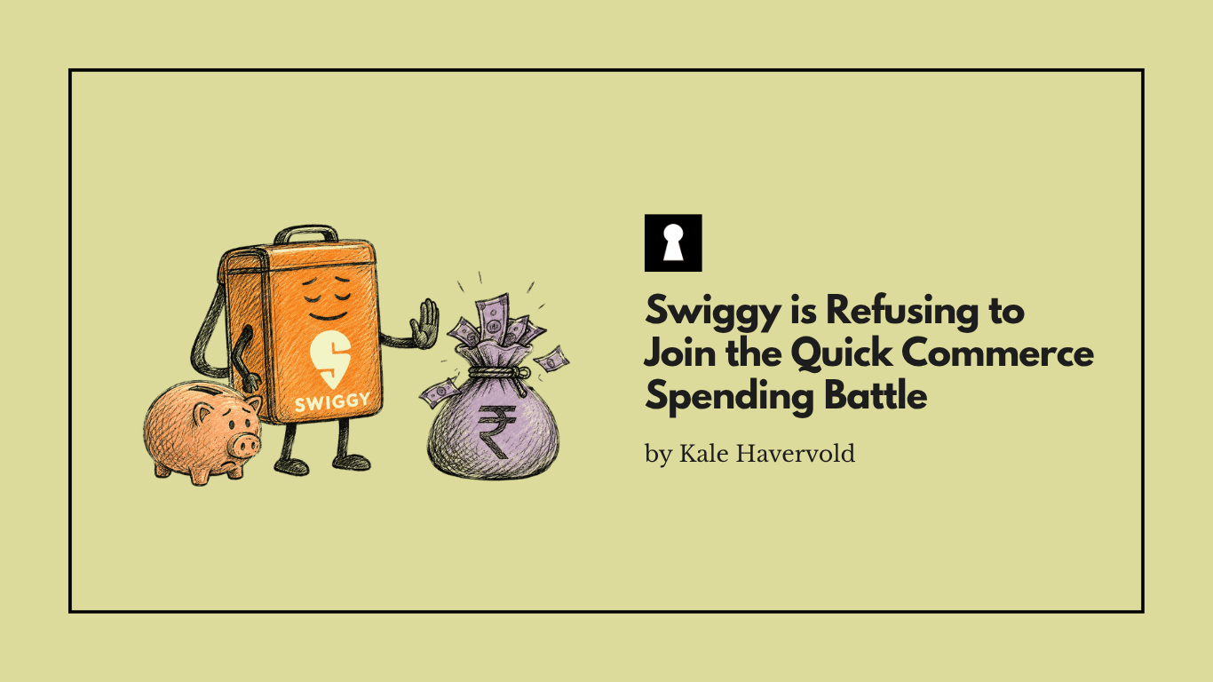 Swiggy is Refusing to Join the Quick Commerce Spending Battle