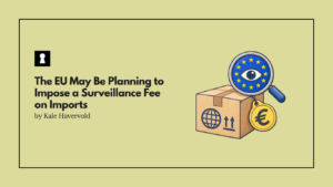The EU May Be Planning to Impose a Surveillance Fee on Imports