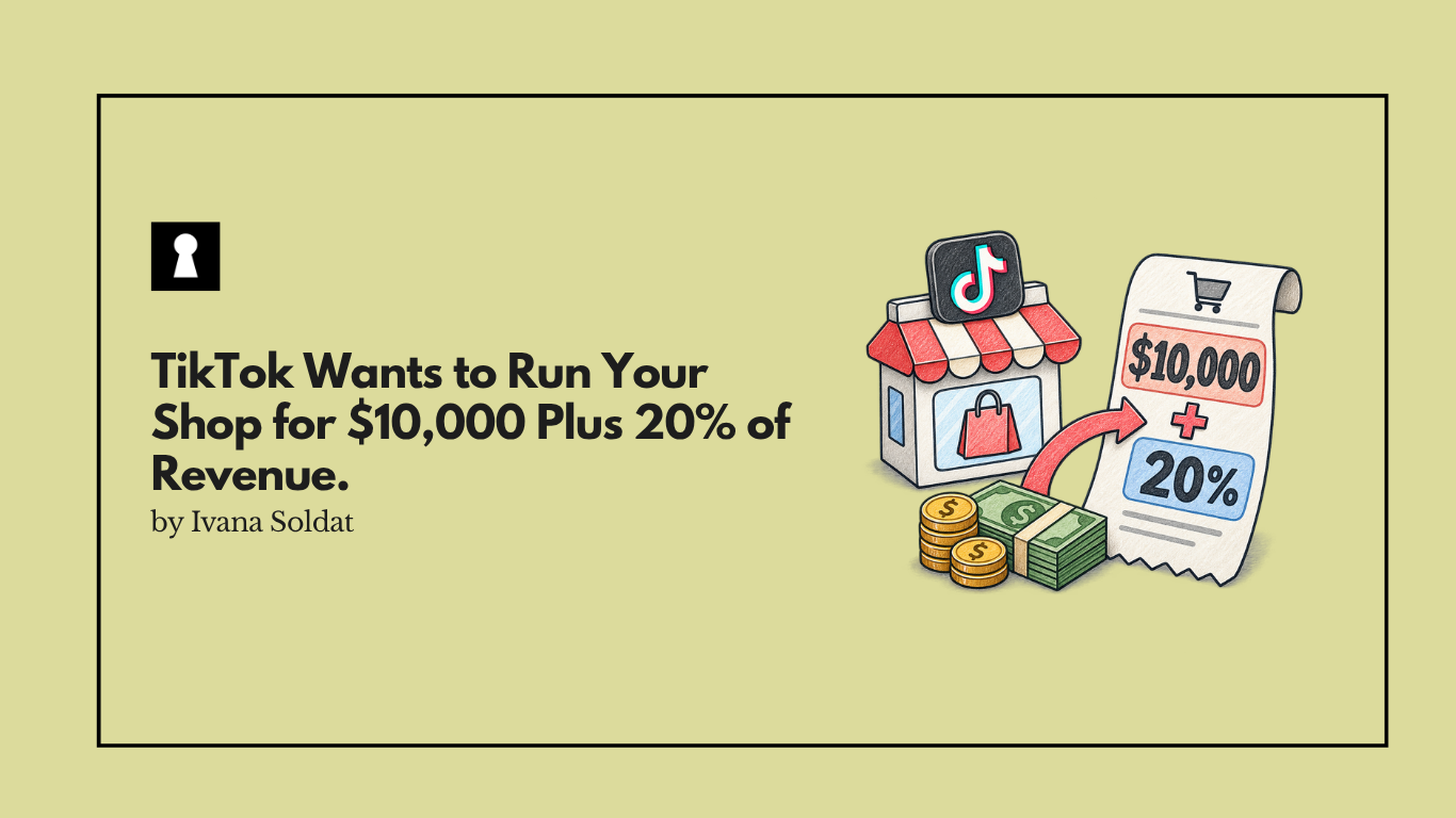 TikTok Wants to Run Your Shop for $10,000 Plus 20% of Revenue. Here Is What That Actually Costs.
