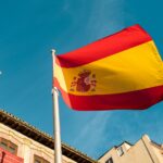 An image of the Spanish flag