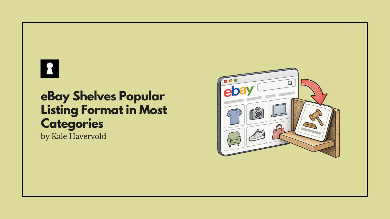 eBay Shelves Popular Listing Format in Most Categories