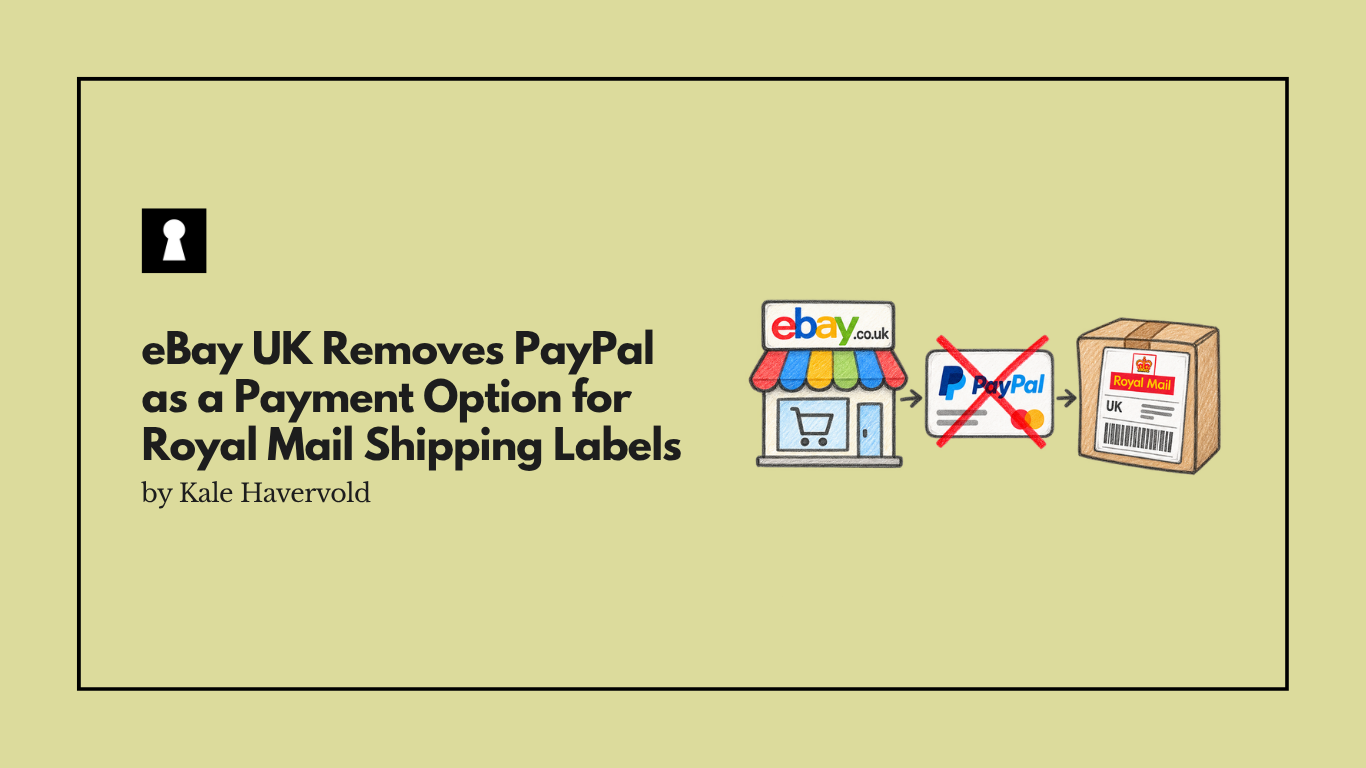 eBay UK Removes PayPal as a Payment Option for Royal Mail Shipping Labels